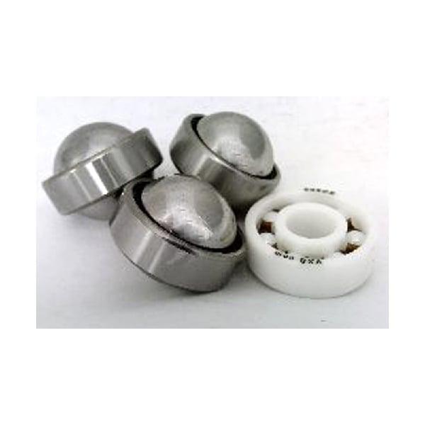 Tri Fidget Spinner Bearing Kit : Full Ceramic ZrO2 Center Bearing & 3 Outer Counterweight Bearing