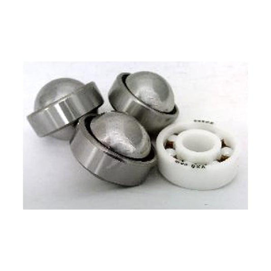 Tri Fidget Spinner Bearing Kit : Full Ceramic ZrO2 Center Bearing & 3 Outer Counterweight Bearing