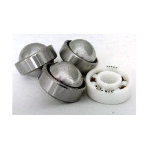 Tri Fidget Spinner Bearing Kit : Full Ceramic ZrO2 Center Bearing & 3 Outer Counterweight Bearing