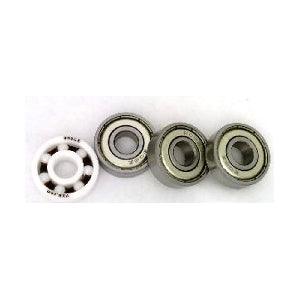Tri Fidget Spinner Bearing Kit : Full Ceramic ZrO2 Center Bearing & 3 Outer Shielded Bearing