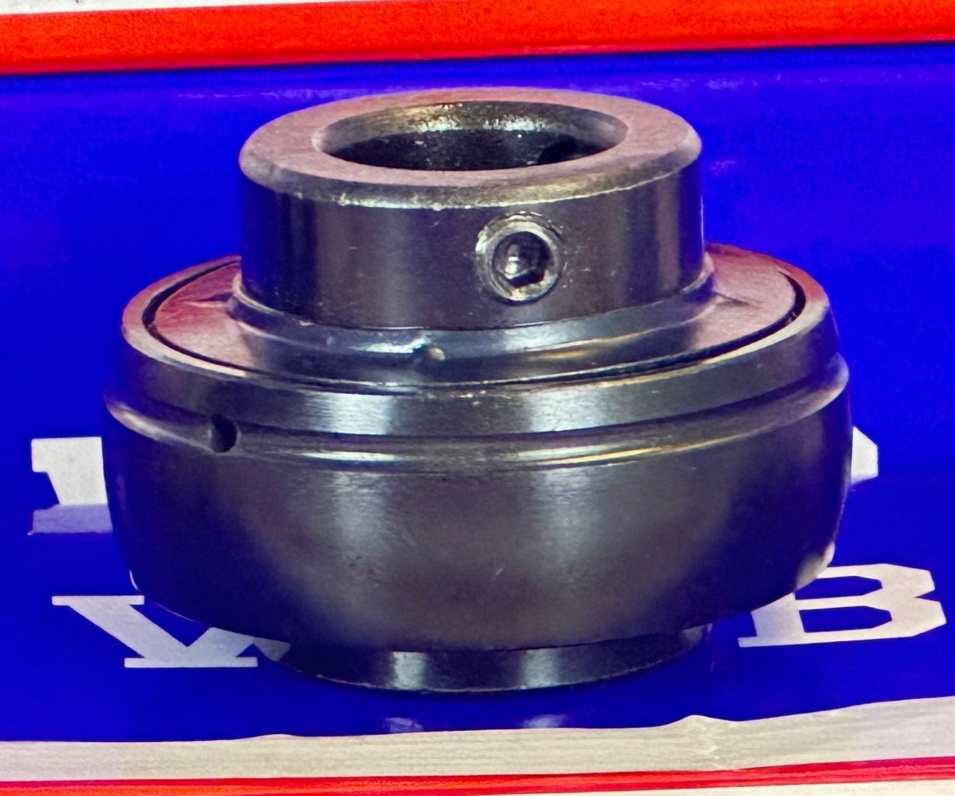 UC202 15mm Black Oxide Plated Axle Bearing Insert Mounted Bearing