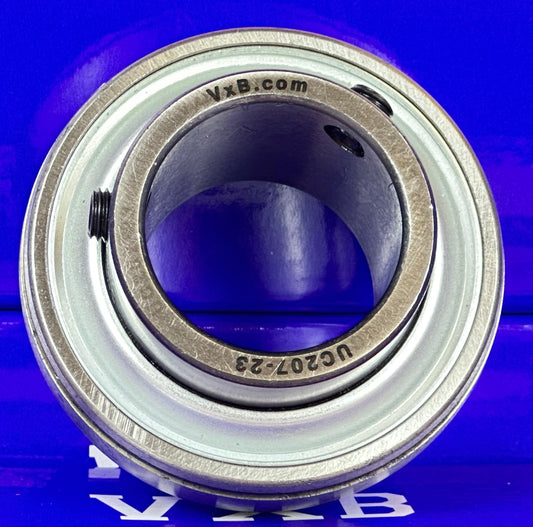 UC207-23 Bearing Insert 1 7/16 Inch Mounted