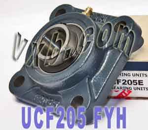 UCF205 FYH Square Flanged Bearing 25mm inner Diameter Mounted Bearing