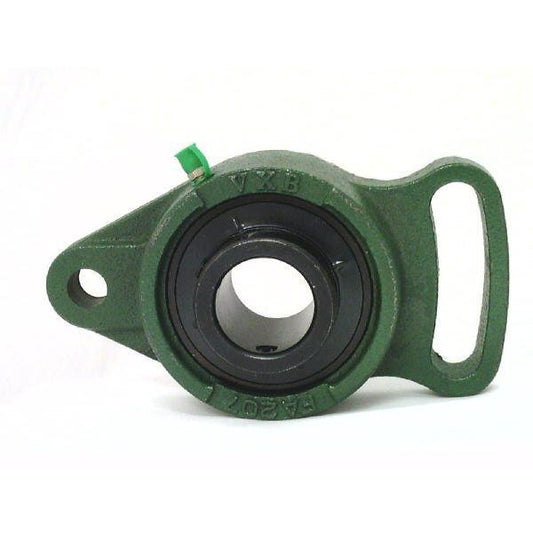 UCFA206 Black Oxide Plated Insert Bearing Adjustable Flange Cartridge Bearing Unit 30mm Mounted Bearing