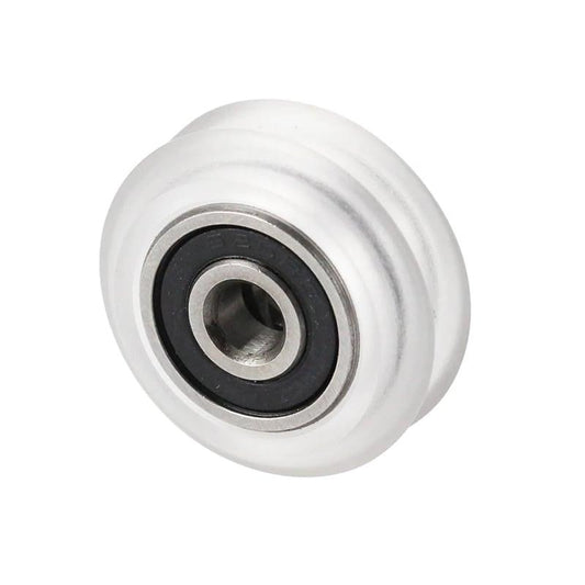 V Shape Linear Motion Guideway 8x24x10mm Clear Track V-Slot Profile Roller Bearing