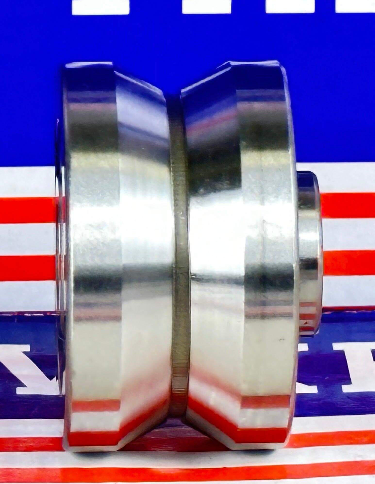 V12x45x26-30mm V Groove Track Roller Bearing With Extended Inner 4mm