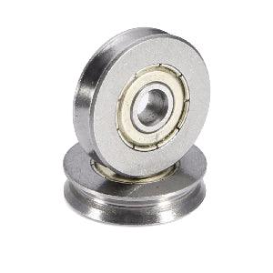 V522ZZ 5mm Bore V-Groove Metal Shielded Miniature Ball Bearing 5x22x5mm