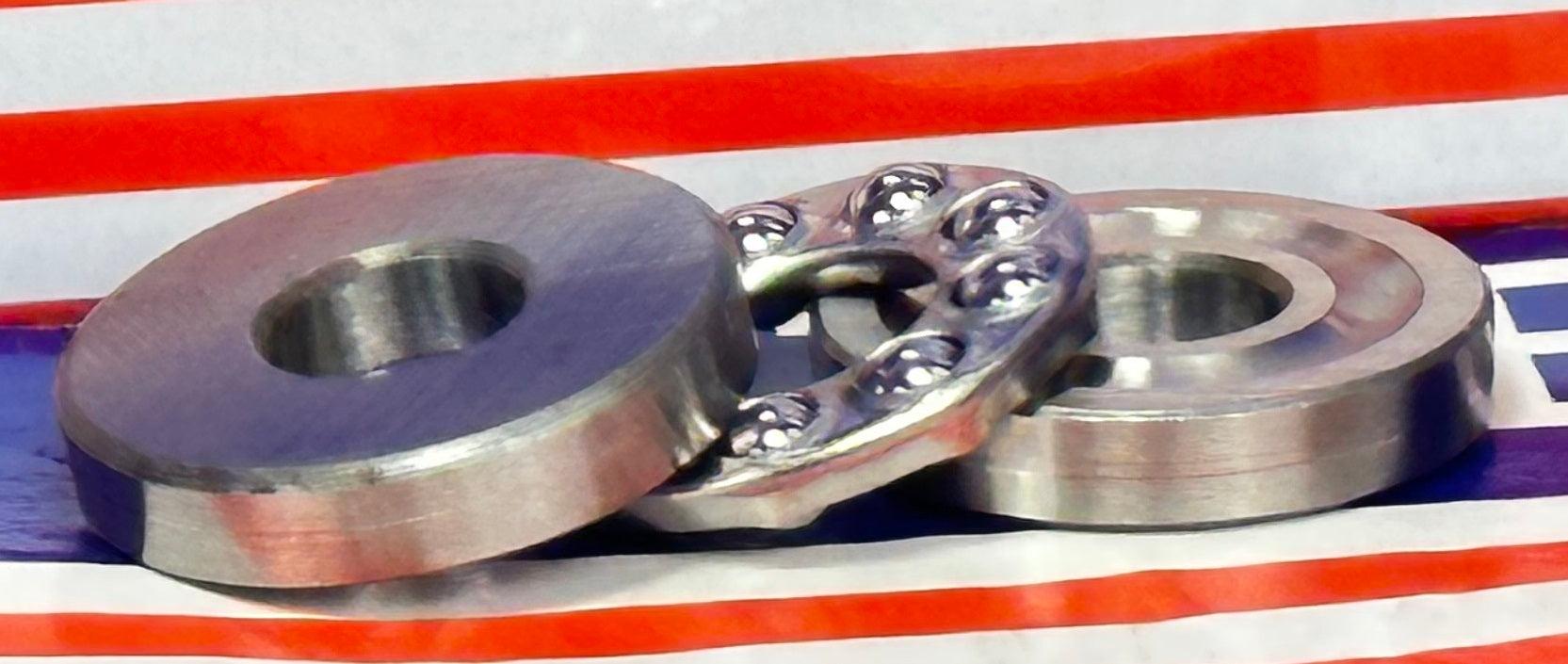 W3/8 Thrust Ball Bearing 3/8" x 1" x 17/32"