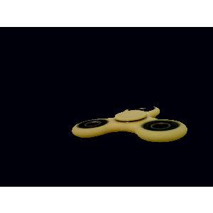 Yellow Fidget Hand Spinner Toy 42Q