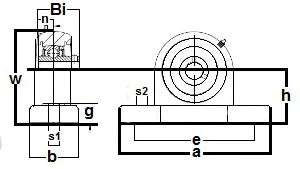 ZUCP-205-16-PBT Zinc Chromate Pillow Block 1 Mounted Bearing