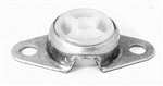 1/2" Miniature Side Flange Bearing Mounted Bearings