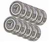 10 Bearing 8x14 Shielded 8x14x4 Miniature Ball Bearings