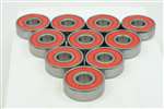 10 Ceramic Bearing 3x6x2.5 Sealed Miniature Ball Bearings