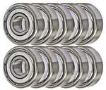 10 Shielded Bearing R1038ZZ 3/8"x5/8"x5/32" inch Miniature 