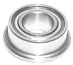 10 SLOT CAR Flanged Bearing 3/32"x3/16" inch 3/32" Bore 