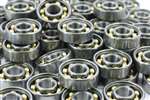 100 Skate Bearing Nylon Cage Open Ball Bearings