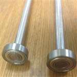 2 pieces of 30mm Inch with 10mm integrated 123mm Axle