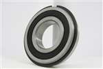 6302-2NSENR Nachi Bearing:Sealed:C3:Snap Ring:Japan 15x42x13