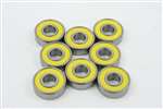 8 Skateboard Bearing 8mm Bore Sealed Ball Bearings