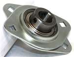 FYH SBPFL201-8 1/2" Stamped oval 2 bolt Flanged Mounted 