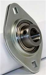 FYH SBPFL202-10 5/8" Stamped oval 2 bolt Flanged Mounted 