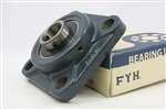 FYH Bearing UCF203 17mm Square Flanged Mounted Bearings