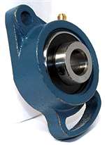 FYH UCFA202 15mm Adjustable oval 2 bolt Flanged Mounted