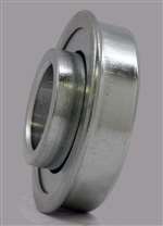 Lawn Mower Flanged Wheel Bearing 7/16"x1 1/8" inch Ball 