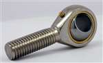 Male Rod End 1/2" POSB8L Left Hand Ball Bearings