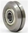 RM1ZZ 3/16" V-Groove Guide Bearing Shielded Ball Bearings