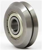 RM1ZZ 3/16" V-Groove Guide Bearing Shielded Ball Bearings