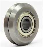 RM2ZZ 3/8" V-Groove Guide Bearing Shielded Ball Bearings