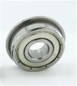 SFR133ZZ Flanged Bearing Shielded 3/32"x3/16"x3/32" inch 