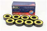 Set of 8 Sealed Skateboard Bearing Ball Bearings