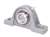 UCLP203-11 Bearing Pillow Medium Duty Height 11/16" Ball 